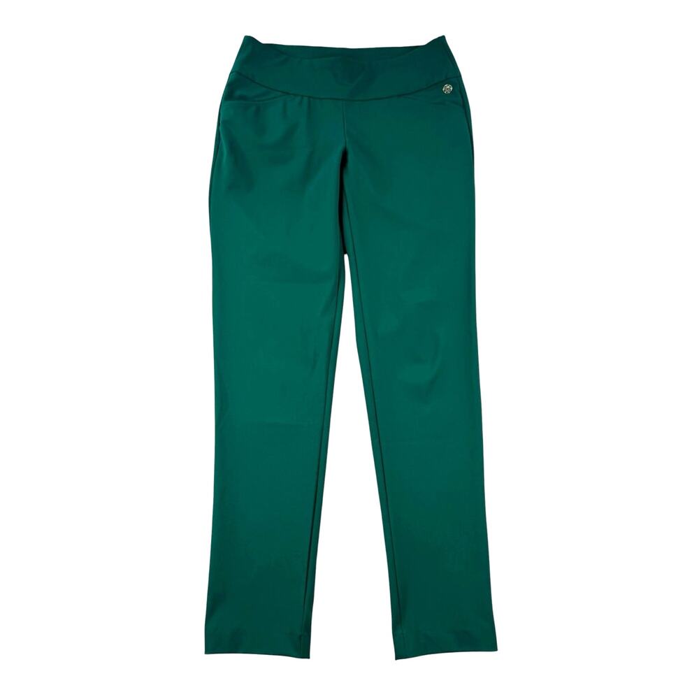 Lilly Pulitzer Luxletic Corso Ankle Pants 4 Resort Green UPF 50+ Pull On Trouser